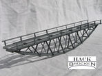 Fischbauchbrücke 18 cm, grau    