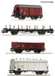 Roco H0 4-tlg. Set: Güterzug, PKP (DC)
