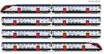 Roco H0 8-tlg. Set: Fernverkehrs-Doppelstockzug RABe 502, SBB ***Preis folgt*** (DC)