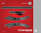 Fleischmann N Station-Set B ***werkseitig ausverkauft***